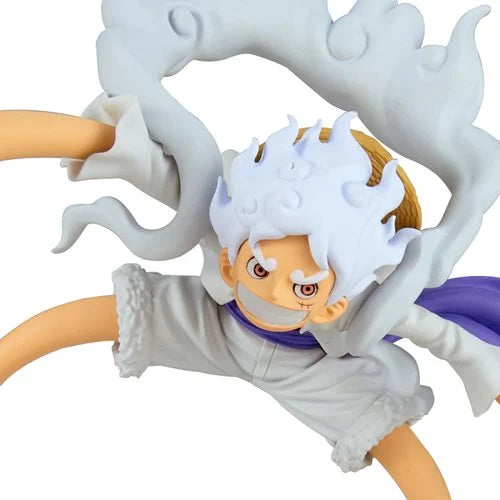 BANPRESTO One Piece Monkey D. Luffy Gear 5 FigLife! Vol. 4 Statue
